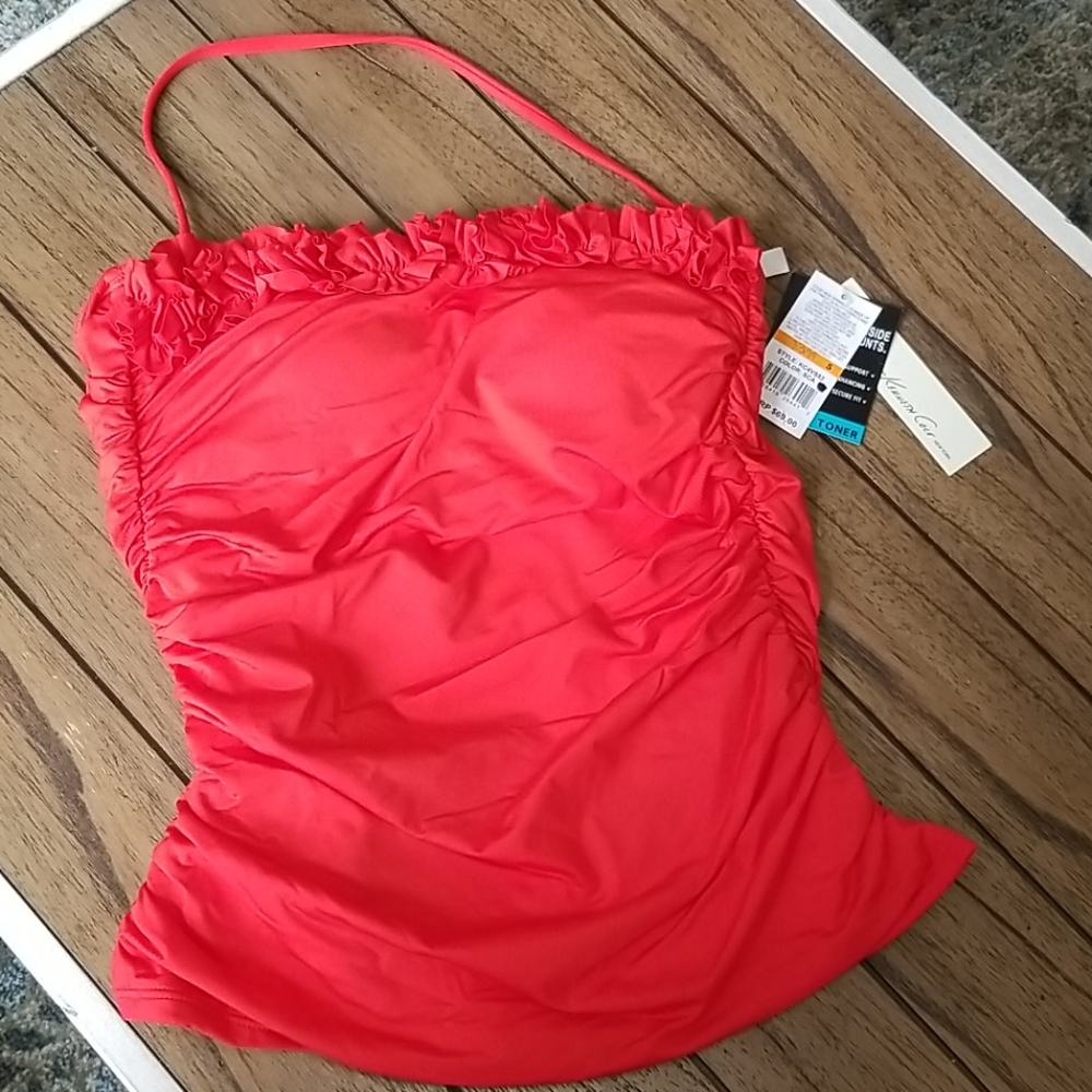 NWT Kenneth Cole Swimsuit Top